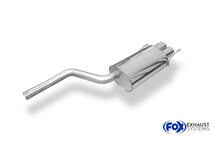 Fox Sportuitlaat Mercedes CLK Type 208 achterdemper - 2x80 Type 13