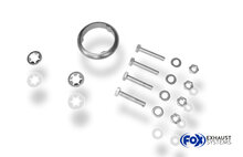 Fox Sportuitlaat Mercedes CLS Type C219 voordemper rechts/links