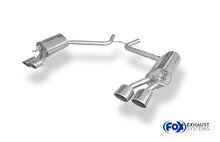 Fox Sportuitlaat Mercedes CLS Type C219 Achterdemper rechts/links - 2x115x85 Type 32 rechts/links