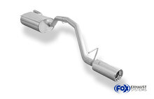 Fox Sportuitlaat Achterdemper voor Ford C-Max - 1x90 Type 13