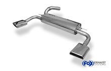 Fox Sportuitlaat Ford C-Max II achterdemper, rechter/linker uitlaat - 145x65 Type 59 rechts/links