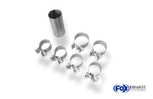 Fox Sportuitlaat Ford C-Max II achterdemper, rechter/linker uitlaat - 145x65 Type 59 rechts/links