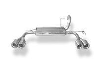 Fox Sportuitlaat Mitsubishi Colt - Z30/ CZ3/ CZT - 3-deurs / Smart Forfour Achterdemper, rechter/linker uitgang - 2x90 Type 13 rechts/links