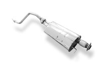 Fox Sportuitlaat Achterdemper voor Jeep Commander Type WH/XK - 1x70 Type 28