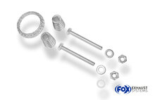 Fox Sportuitlaat Toyota Corolla E12 adapter voor achterdemper (kleine flens)