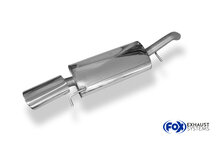 Fox Sportuitlaat VW Corrado 16V/VR6 achterdemper - 115x85 Type 44
