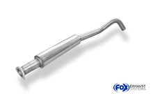 Fox Sportuitlaat Opel Corsa A-CC voordemper &Oslash;60mm
