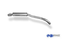 Fox Sportuitlaat Opel Corsa B voordemper - pijpdiameter: 60 mm