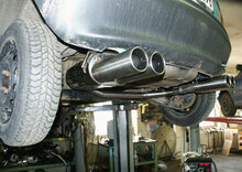 Fox Sportuitlaat Opel Corsa B achterdemper, rechter/linker uitlaat &Oslash;60mm - 2x80 Type 13 rechts/links