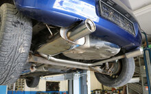 Fox Sportuitlaat Opel Corsa C achterdemper, rechter/linker uitlaat - 1x90 type 13 rechts/links
