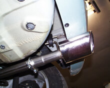 Fox Sportuitlaat Opel Corsa C achterdemper, rechter/linker uitlaat - 115x85 type 33 rechts/links