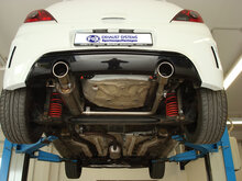 Fox Sportuitlaat Opel Corsa D - NRE Edition Achterbumper Geluiddemper Rechts/Links Uitgang - 1x100 Type 16 Rechts/Links