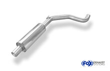 Fox Sportuitlaat Opel Corsa E OPC voordemper