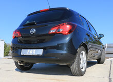 Fox Sportuitlaat Opel Corsa E achterdemper - 1x100 Type 25