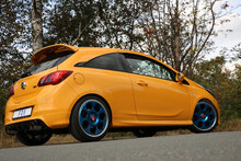 Fox Sportuitlaat Opel Corsa E OPC achterdemper, dwarsuitlaat rechts/links - 1x100 Type 25 rechts/links