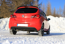 Fox Sportuitlaat Opel Corsa E achterdemper - 129x106 Type 44