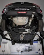 Fox Sportuitlaat Opel Corsa F achter- en voordemper - 1x100 Type 25