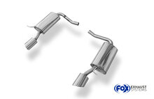 Fox Sportuitlaat Ford Cougar Type BCV Achterdemper Rechts/Links - 115x85 Type 38 Rechts/Links