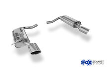 Fox Sportuitlaat Ford Cougar Type BCV Achterdemper Rechts/Links - 115x85 Type 38 Rechts/Links