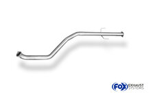 Fox Sportuitlaat Vervangingspijp voor de voordemper van de Hyundai Coup&eacute; Type GK &Oslash;63,5