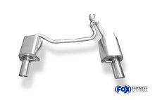 Fox Sportuitlaat Hyundai Coupe Type GK Achterdemper Rechts/Links - 1x100 Type 17 Rechts/Links