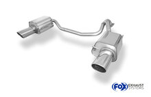 Fox Sportuitlaat Hyundai Coupe Type GK Achterdemper rechts/links - 129x106 Type 32 rechts/links