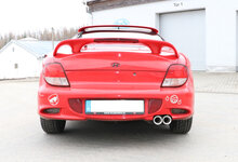 Fox Sportuitlaat Hyundai Coupe Type RD Achterdemper - 2x76 Type 13