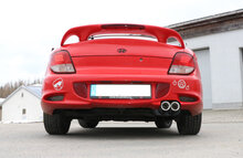Fox Sportuitlaat Hyundai Coupe Type RD Achterdemper - 2x76 Type 13