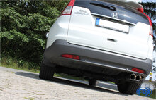 Fox Sportuitlaat Honda CR-V IV achterdemper - 2x90 type 25