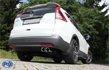 Fox Sportuitlaat Honda CR-V IV achterdemper - 2x90 type 25
