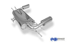 Fox Sportuitlaat Mazda CX3 Benzine - DK AWD Achterdemper dwars rechts/links - 1x100 Type 16 rechts/links