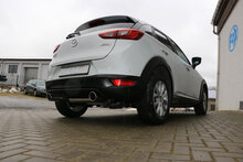 Fox Sportuitlaat Mazda CX3 Benzine - DK AWD Achterdemper dwars rechts/links - 1x100 Type 16 rechts/links
