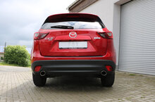 Fox Sportuitlaat Mazda CX5 - KE/GH Achterdemper dwars rechts/links - 115x85 Type 38 rechts/links