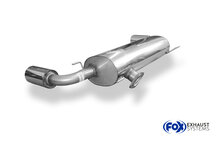 Fox Sportuitlaat Mazda CX7 achterdemper, dwarsuitgang rechts/links - 1x114 type 13 rechts/links