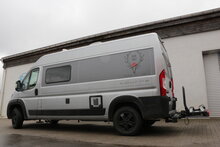 Fox Sportuitlaat Fiat Ducato/ Peugeot Boxer/ Peugeot Tourne/ Citro&euml;n Jumper uitlaatpijp aan de bestuurderskant - 2x115x85 Type 38