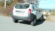 Fox Sportuitlaat Dacia Duster 4x2 - Voorwielaandrijving, achterdemper - 1x90 Type 12