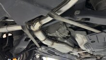 Fox Sportuitlaat Mercedes E-Klasse 213 achterdemper rechts/links - uitlaatpijpen onzichtbaar met uitgang in de bumper
