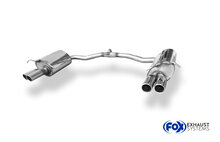 Fox Sportuitlaat Mercedes E-Klasse Cabriolet A207 4-cilinder achterdemper rechts/links - 2x70 Type 16 rechts/links