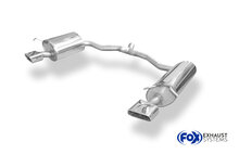 Fox Sportuitlaat Mercedes E-Klasse Cabriolet A207 4-cilinder achterdemper rechts/links -145x65 Type 59 rechts/links