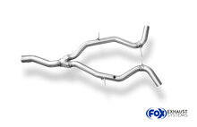 Fox Sportuitlaat Vervangingspijp voor de Mercedes E-Klasse A207 4-cilinder facelift (voor de uitlaatdemper)