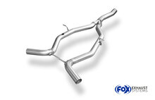 Fox Sportuitlaat Vervangingspijp voor de Mercedes E-Klasse A207 4-cilinder facelift (voor de uitlaatdemper)