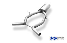 Fox Sportuitlaat Mercedes E-Klasse A207 4-cilinder facelift voor de introductie van de geluiddemper