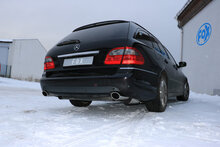 Fox Sportuitlaat Mercedes E-Klasse S211 Stationwagon Achterdemper Rechts/Links - 115x85 Type 32 Rechts/Links