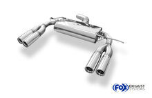 Fox Sportuitlaat VW EOS - 1F Achterdemper - 2x76 Type 13 rechts/links