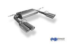 Fox Sportuitlaat VW Eos V6 achterdemper, rechter/linker uitlaat - 2x80 Type 17 rechts/links