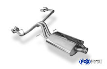 Fox Sportuitlaat Cadillac Escalade half uitlaatsysteem vanaf de katalysator, rechter/linker uitgang - 2x100 Type 17 rechts/links