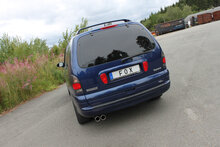 Fox Sportuitlaat Renault Espace III einddemper - 2x80 type 12