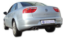 Fox Sportuitlaat Seat Exeo 3R - Sedan/Stationwagen (ST) Achterdemper rechts/links - 2x80 Type 17 rechts/links