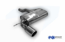 Fox Sportuitlaat Mini Cooper F56 en F57 - 3-deurs achterdemper - 1x100 Type 16P