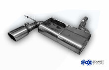 Fox Sportuitlaat Mini Cooper F56 en F57 - 3-deurs achterdemper - 1x100 Type 16P
